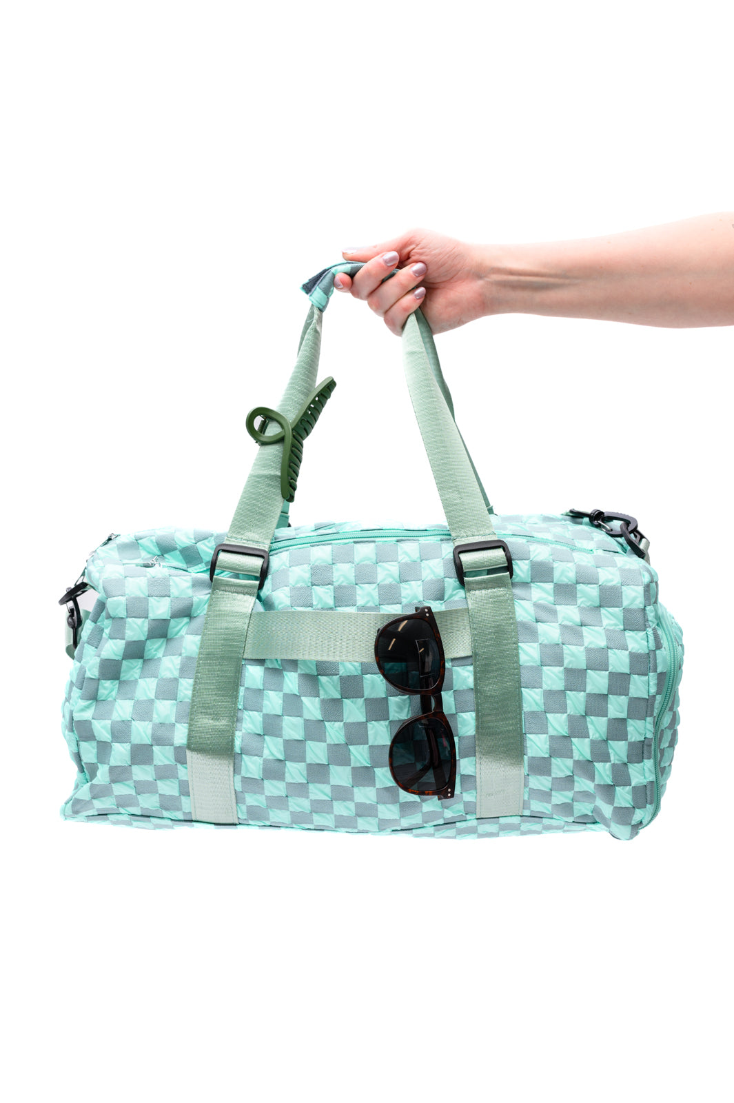 Elevate Travel Duffle in Teal