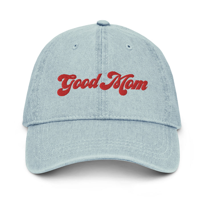 Good Mom Denim Hat