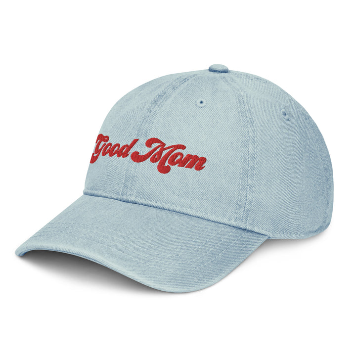 Good Mom Denim Hat